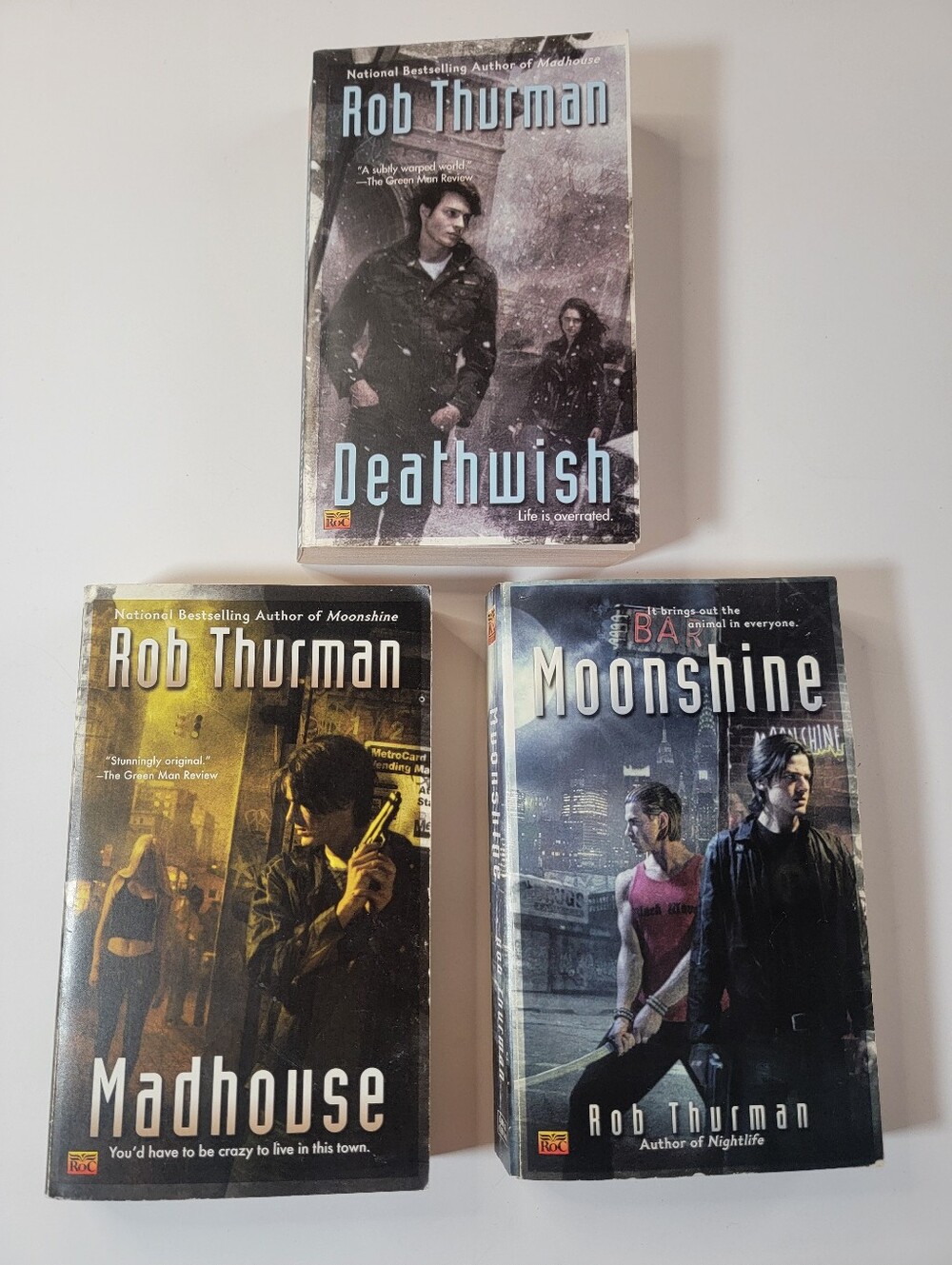 (3) Book Lot #4 Rob Thurman Fantasy